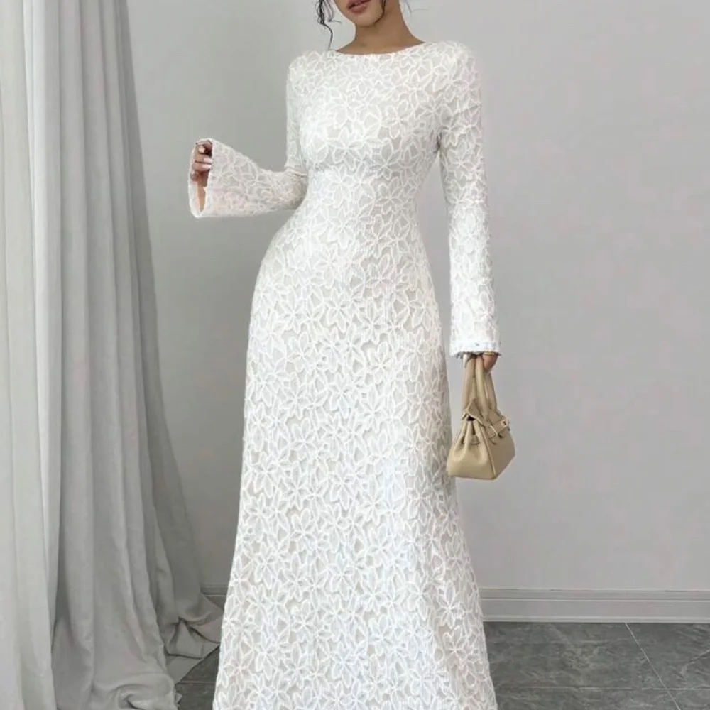 White dress sz M - Picture 4 of 8